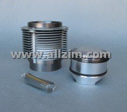 Piston and Cylinder Set, 356/912 86mm