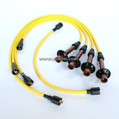 Yellow 8MM High Performance Spark Spark Plug Wire Set, 356/912
