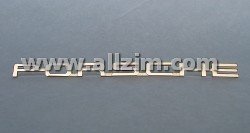Porsche Emblem, Gold, 356BT6/356C