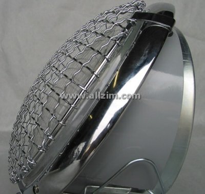 356 Chrome Wire Mesh Headlamp Grilles