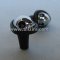 Windshield Washer Nozzle, Chrome Top, 356/911/912/914