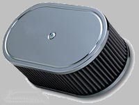 K&N Air Filter Assembly, 356 w/Solex