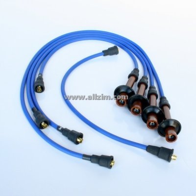 Blue 8MM High Performance Spark Spark Plug Wire Set, 356/912